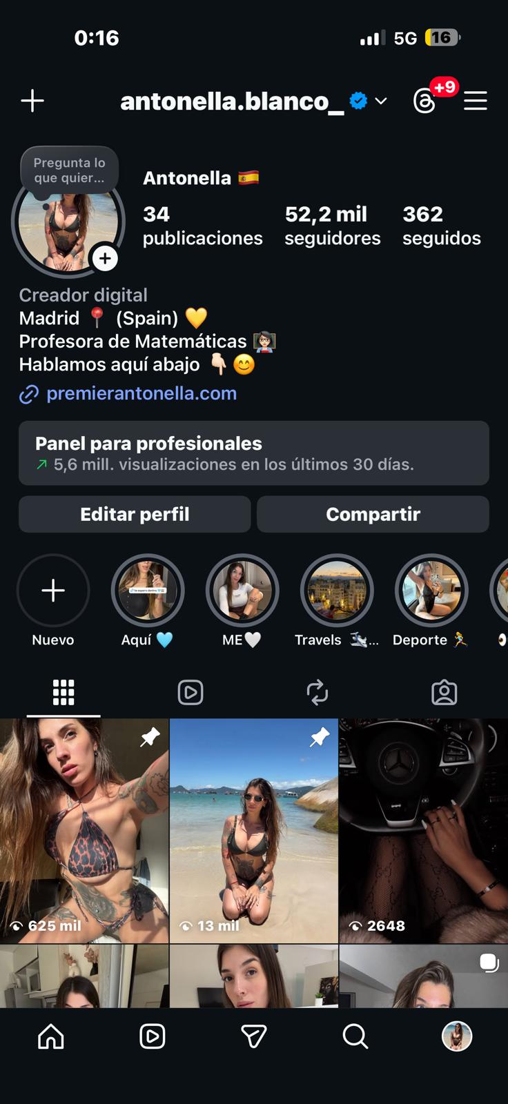 Perfil Instagram — 52K seguidores